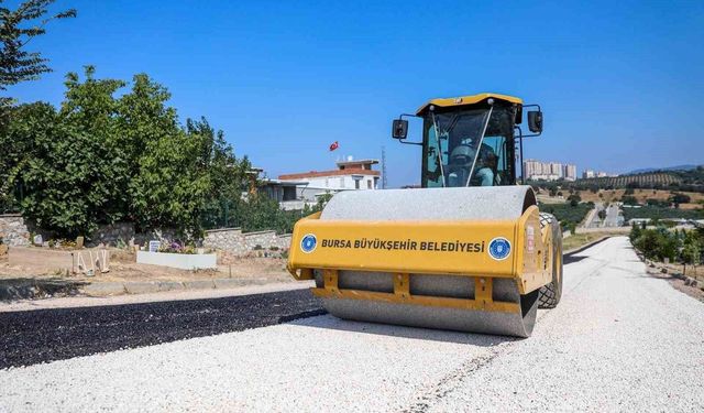 Bursa'nın Mezarlık Yolları Yenileniyor