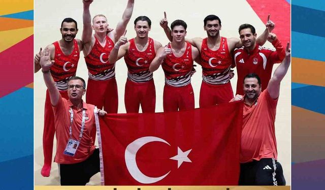 Cimnastik Erkek Milli Takımı, Akdeniz Oyunları şampiyonu