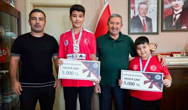 Darende'nin genç sporcuları başarılarıyla göz doldurdu