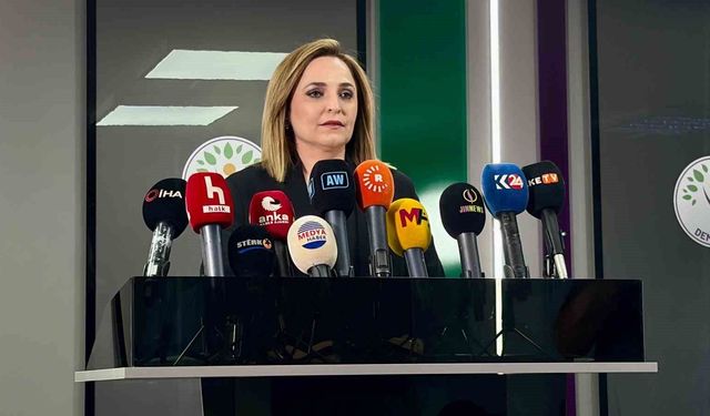 DEM Parti Sözcüsü Ayşegül Doğan: 'Türkiye için yeni bir demokratikleşme süreci başladı'