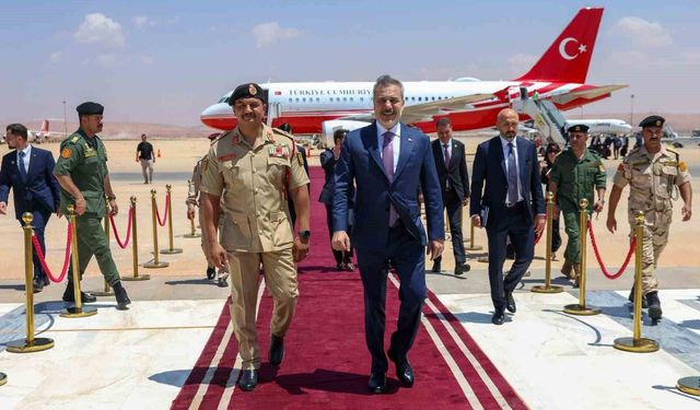 Dışişleri Bakanı Fidan Libya'nın Bingazi Şehrinde