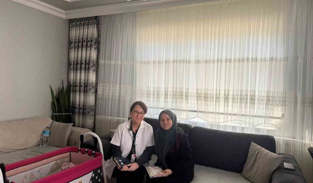 Düzce'de Anne ve Bebeklere Evde Sağlık Hizmeti