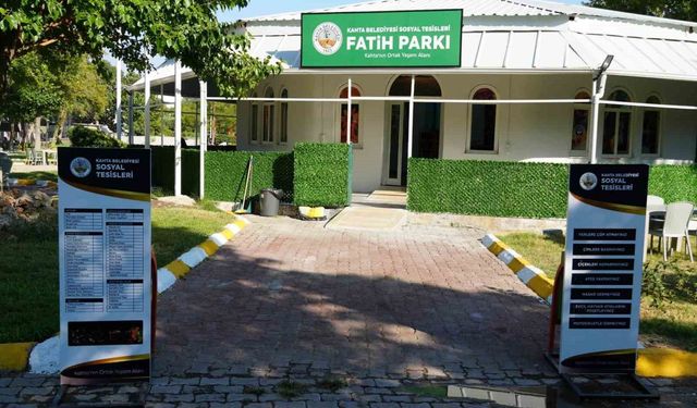 Fatih Parkı Yeni Sosyal Tesisiyle Hizmete Girdi