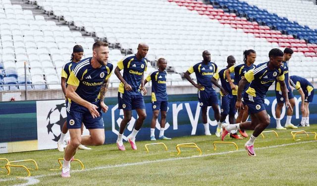 Fenerbahçe, Lyon ile rövanş mücadelesine hazırlandı