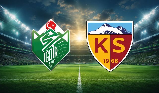 Iğdır FK-Kayserispor maçı ne zaman, saat kaçta, hangi kanalda? Canlı yayın bilgileri