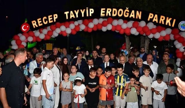 Kaman'da Recep Tayyip Erdoğan Parkı açıldı- Video