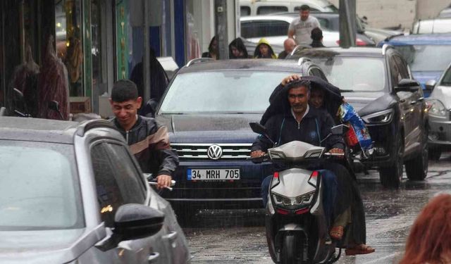 Kilis'te yağış etkili oldu