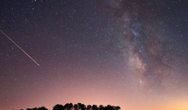 Kırkpınar Yaylası'nda Perseid meteor yağmuru heyecanı