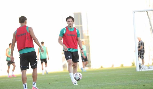 Konyaspor, Rizespor maçı öncesi son hazırlıklarını tamamladı