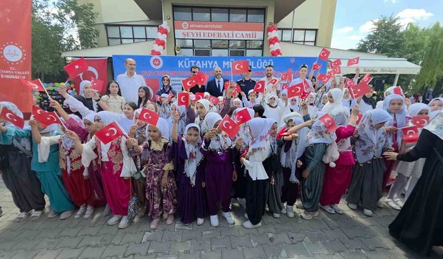 Kütahya'da Yaz Kur'an Kursları büyük bir coşkuyla tamamlandı