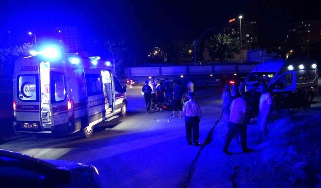 Malatya'da otomobil motosikletle çarpıştı: 2 kardeş hastaneye kaldırıldı
