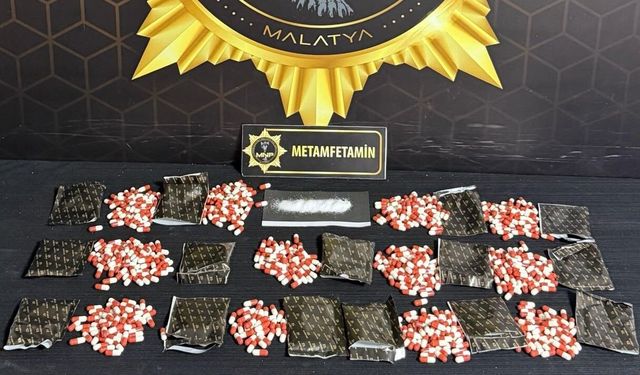 Malatya'da uyuşturucu baskını: İki kişi tutuklandı
