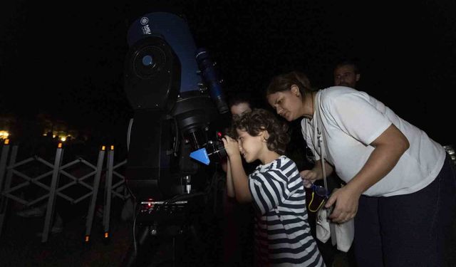 Mersin'de Perseid Meteor Yağmuru, Darısekisi'nde Gözlemlendi