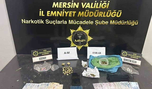 Mersin'de Uyuşturucu Operasyonu: 4 Kişi Tutuklandı