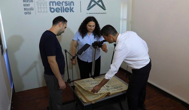 Mersin'deki Yerel Basın Arşivleri Dijital Dönüşüm Sürecine Giriyor