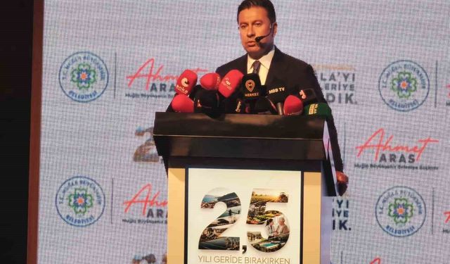 Muğla Belediye Başkanı Ahmet Aras, 2,5 yıllık çalışmalarını değerlendirdi: Vaatlerin yüzde 61,5'i gerçekleştirildi