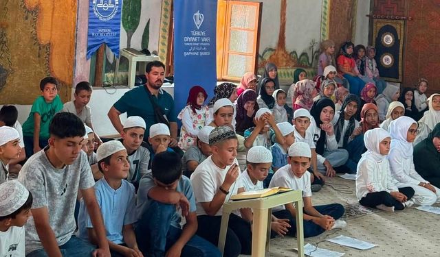 Şaphane'de Yaz Kur'an Kursları Kapanış Töreni Gerçekleşti