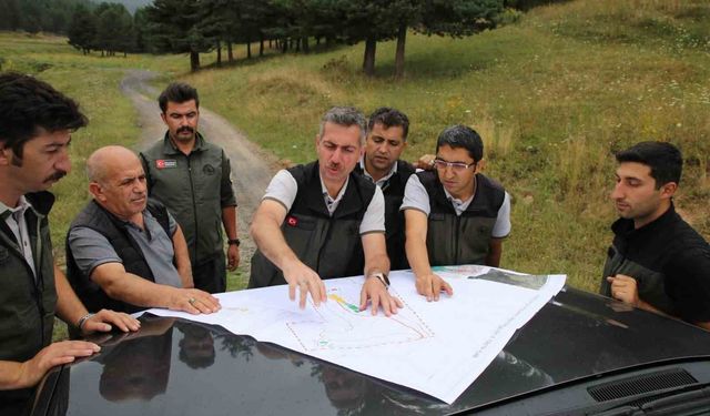 Sarıkamış'ta ormancılık faaliyetleri gözden geçirildi: Bölge Müdürü Karakurt saha incelemeleri gerçekleştirdi
