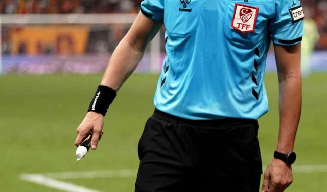Süper Lig'in 2. haftasında hakemler belli oldu