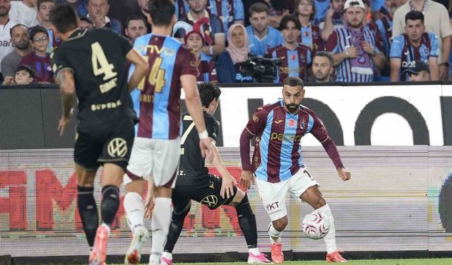 Trabzonspor evinde yıkıldı! Ferencvaros tur için avantajı kaptı