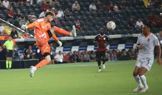 Trendyol Süper Lig: Gaziantep FK: 0 - Alanyaspor: 1 (İlk yarı sonuçları)