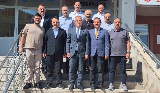 TSYD Sivas Şubesi'ne Gençlik ve Spor İl Müdürlüğü'nden Ziyaret