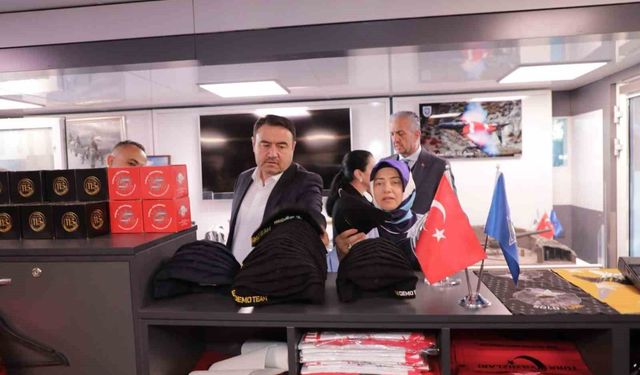Vali Işın, Kartal Vakfı'nın sosyal sorumluluk projesine ziyaret gerçekleştirdi