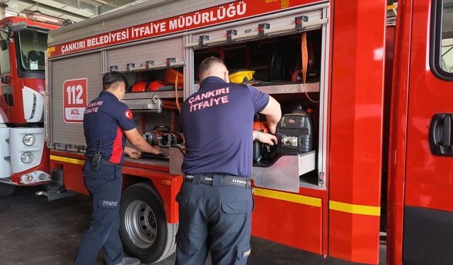 Yaz Aylarında Yangınlara Karşı 24 Saat Mücadele İçin Hazırlar