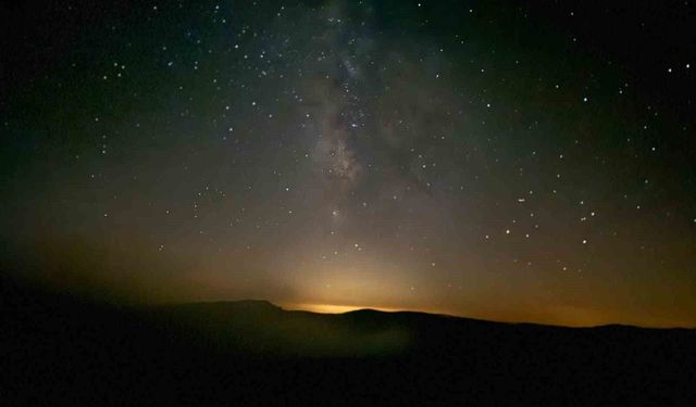 Yozgat'ta Perseid meteor yağmuru görsel şöleni
