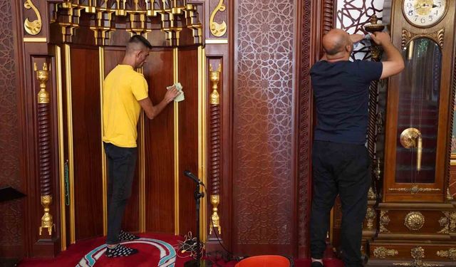 Yunusemre'deki ibadethaneler için temizlik seferberliği