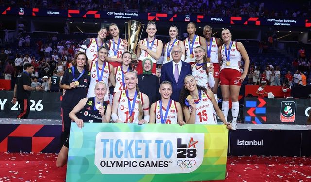 A Milli Kadın Voleybol Takımı, Los Angeles 2028 Olimpiyat Oyunları biletini aldı