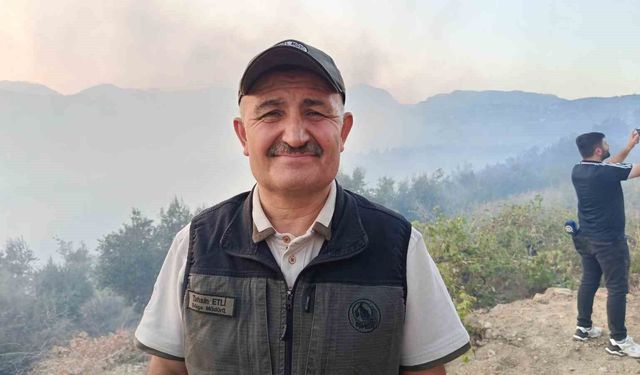 Adana'da orman yangını 70 hektar büyüklüğüne ulaştı