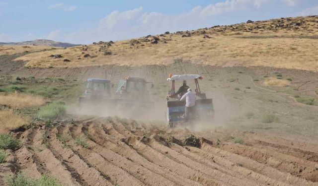 Adilcevaz'da Buğday Ekimine Start Verildi