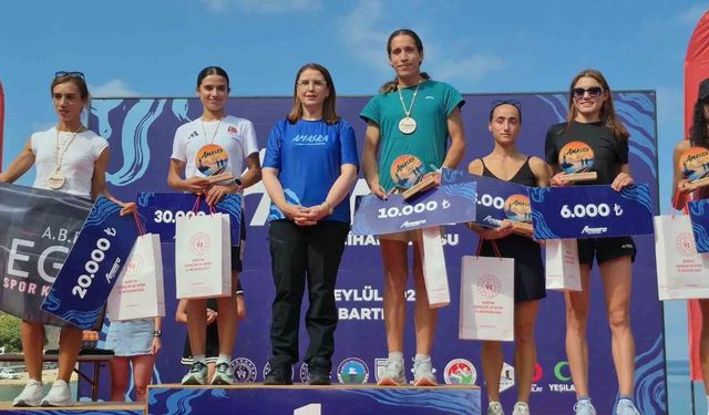 Amasra'nın Büyüleyici Doğasında Koşu Yarışına Büyük Katılım