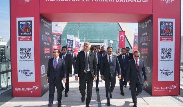 Ankara Kültür Yolu Festivali, Bakan Ersoy'un Katılımıyla Başladı