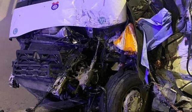 Artvin'de tünel içindeki feci kaza: 1 ölü, 2 yaralı