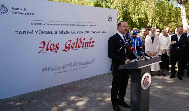 Atatürk Üniversitesi Araştırma Üniversiteleri Sıralamasında Zirveye Yaklaşıyor