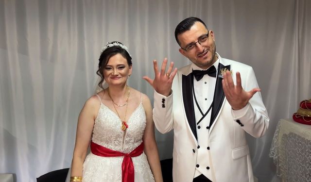 Babaeski'de Aşk Engelleri Aştı: İşitme ve Konuşma Engelli Çift Evlendi