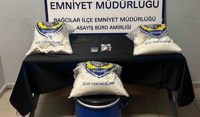 Bağcılar'da Uyuşturucu Operasyonu: 23 Kiloya Yakın Madde Ele Geçirildi