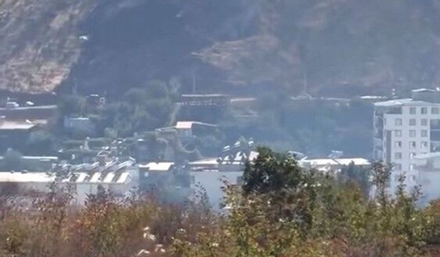 Baykan'da ormanlık alanda meydana gelen yangın endişe yarattı