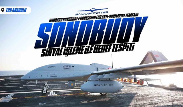 Bayraktar TB3 SİHA, Denizkurdu Tatbikatı'nda Sonoboy Atışını Başarıyla Gerçekleştirdi