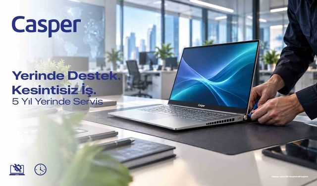 Casper'dan Kurumsal Müşterilere 5 Yıl Yerinde Servis Desteği Fırsatı