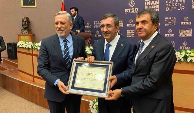 Cumhurbaşkanı Yardımcısı Yılmaz, Bursa İş Dünyasıyla Buluştu