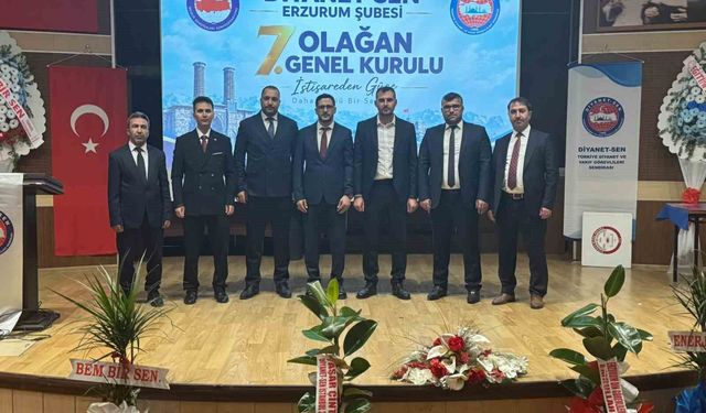 Diyanet-Sen Erzurum'da 7. Olağan Genel Kurul Heyecanı