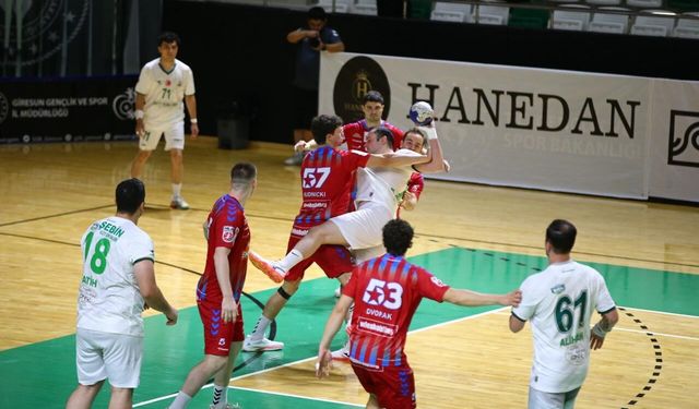 EHF Avrupa Kupası'nda Giresunspor, HC Fivers WAT Margareten'e Yenildi