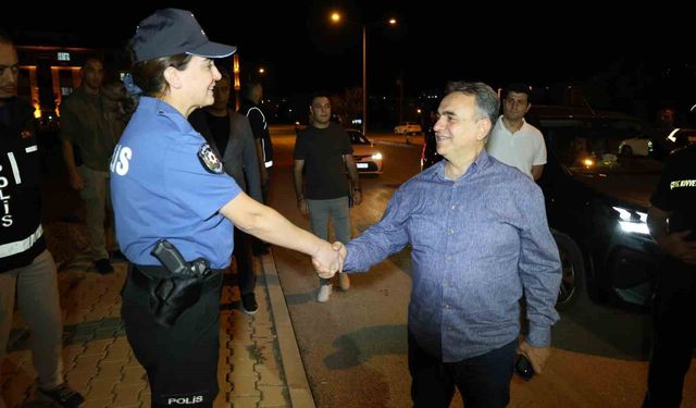 Elazığ Emniyet Müdürü Karan, Öğrenci Yurtları Çevresinde Güvenlik Denetimi Gerçekleştirdi