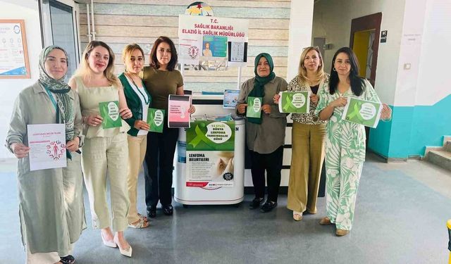 Elazığ'da Lenfoma Farkındalığı İçin Önemli Etkinlikler Düzenlendi