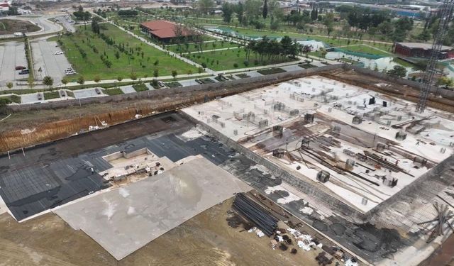 Gebze'nin Yeni Camii Projesinde İnşaat Hızla Devam Ediyor