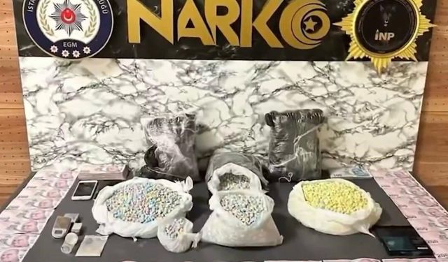 İçişleri Bakanlığı: '2 ton 367 kilogram uyuşturucu madde ile 4 milyon 34 bin 459 adet uyuşturucu hap ele geçirildi'