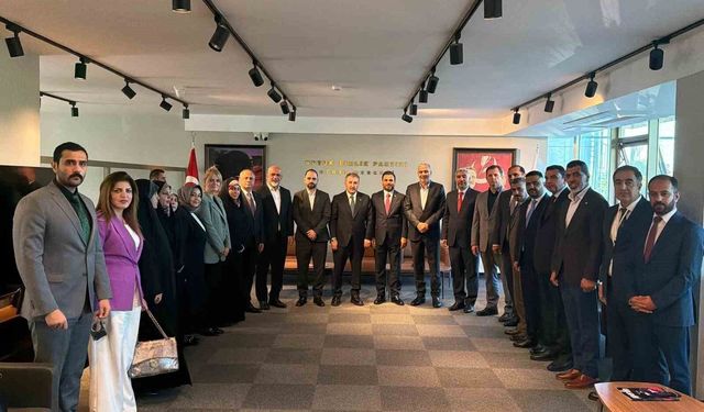 Irak'tan El Hikmet Hareketi Milletvekilleri, BBP Genel Başkanı Destici'yi Ziyaret Etti